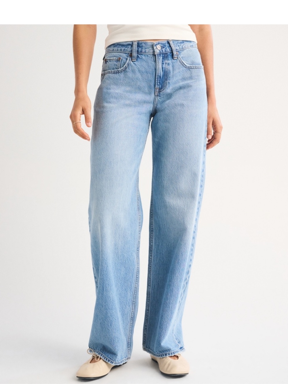 Abercrombie & Fitch Low Rise Ultra Loose Jean